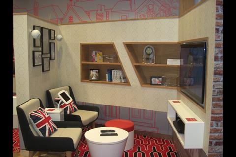 Virgin Media has unveiled a new format store featuring a living room in store